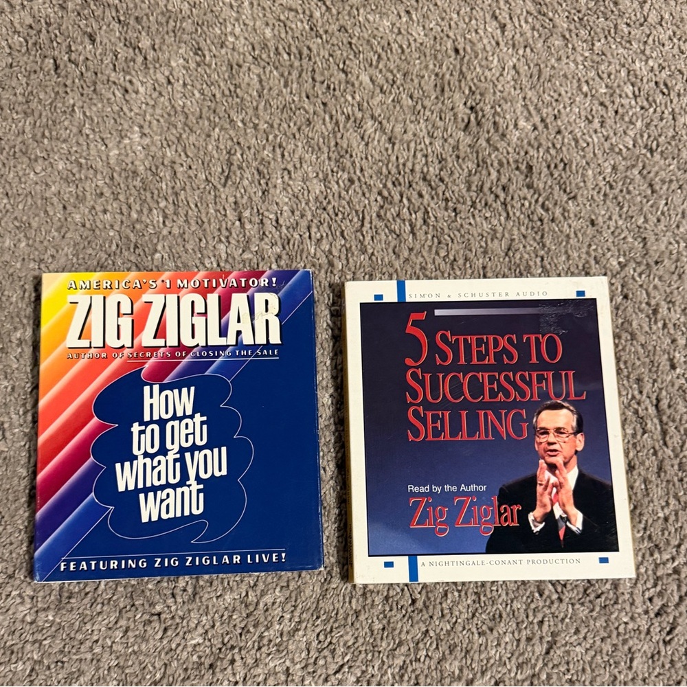 Zig Ziglar Motivational Audio Books Set